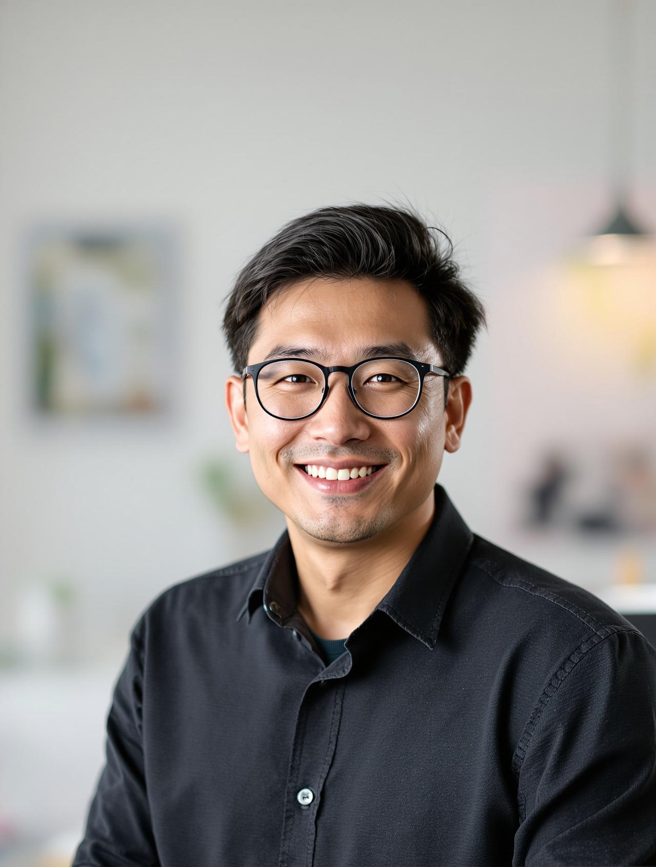 叶子影视王建国 制作总监肖像照